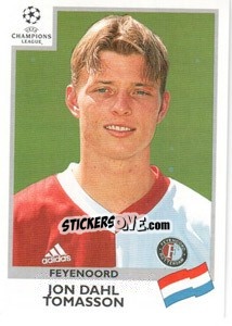 Sticker Jon Dahl Tomasson - UEFA Champions League 1999-2000 n. 98 - Panini