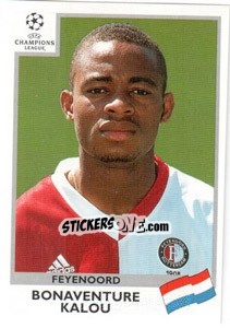 Sticker Bonaventure Kalou - UEFA Champions League 1999-2000 n. 99 - Panini