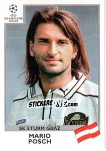 Figurina Mario Posch - UEFA Champions League 1999-2000 n. 105 - Panini