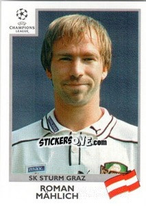 Sticker Roman Mählich - UEFA Champions League 1999-2000 - Panini