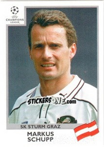 Cromo Markus Schupp - UEFA Champions League 1999-2000 n. 112 - Panini