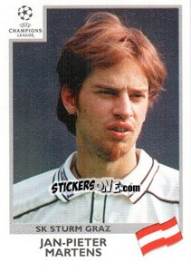 Sticker Jan-Pieter Martens - UEFA Champions League 1999-2000 n. 115 - Panini
