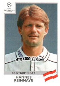 Sticker Hannes Reinmayr - UEFA Champions League 1999-2000 n. 116 - Panini