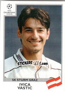 Sticker Ivica Vastic - UEFA Champions League 1999-2000 - Panini