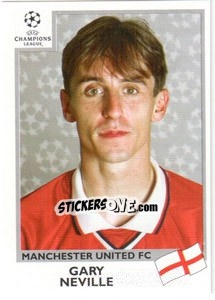 Cromo Gary Neville - UEFA Champions League 1999-2000 - Panini