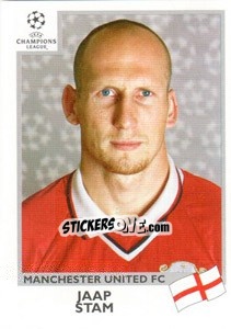 Sticker Jaap Stam - UEFA Champions League 1999-2000 n. 123 - Panini