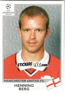 Sticker Henning Berg - UEFA Champions League 1999-2000 - Panini