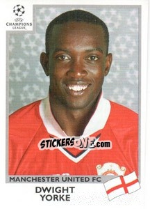 Figurina Dwight Yorke - UEFA Champions League 1999-2000 - Panini