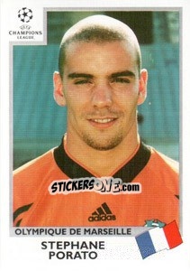 Sticker Stephane Porato - UEFA Champions League 1999-2000 - Panini