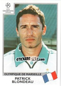 Sticker Patrick Blondeau - UEFA Champions League 1999-2000 n. 139 - Panini