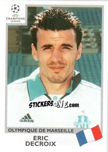 Sticker Eric Decroix - UEFA Champions League 1999-2000 n. 140 - Panini