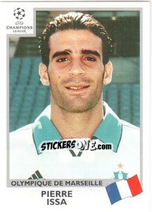 Sticker Pierre Issa - UEFA Champions League 1999-2000 n. 142 - Panini