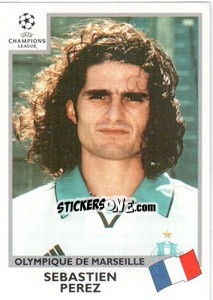 Sticker Sebastien Perez - UEFA Champions League 1999-2000 n. 143 - Panini