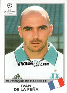 Cromo Ivan de la Peña - UEFA Champions League 1999-2000 - Panini