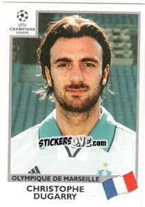 Sticker Christophe Dugarry - UEFA Champions League 1999-2000 n. 151 - Panini