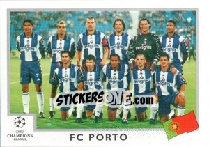 Sticker FC Porto team - UEFA Champions League 1999-2000 n. 154 - Panini