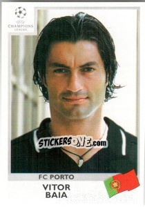 Sticker Vitor Baia - UEFA Champions League 1999-2000 - Panini