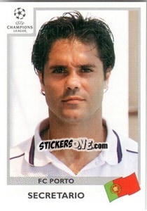 Cromo Secretario - UEFA Champions League 1999-2000 n. 156 - Panini
