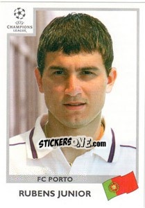 Sticker Rubens Junior - UEFA Champions League 1999-2000 - Panini