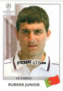 Sticker Rubens Junior - UEFA Champions League 1999-2000 n. 162 - Panini