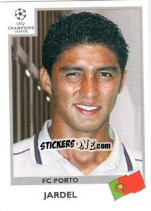 Sticker Jardel - UEFA Champions League 1999-2000 n. 169 - Panini
