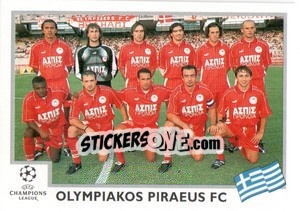 Sticker Olympiakos Piraeus FC team - UEFA Champions League 1999-2000 n. 171 - Panini