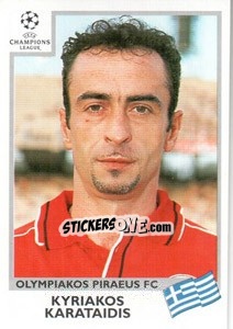 Sticker Kyriakos Karataidis - UEFA Champions League 1999-2000 n. 173 - Panini