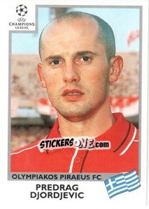 Sticker Predrag Djordjevic - UEFA Champions League 1999-2000 n. 180 - Panini