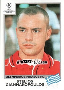 Sticker Stelios Giannakopoulos - UEFA Champions League 1999-2000 n. 182 - Panini