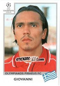 Sticker Giovanni - UEFA Champions League 1999-2000 n. 184 - Panini