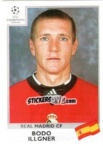 Sticker Bodo Illgner - UEFA Champions League 1999-2000 n. 189 - Panini