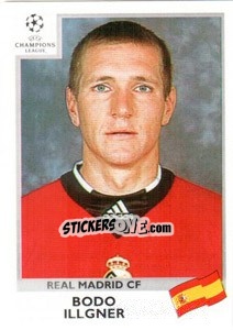 Cromo Bodo Illgner - UEFA Champions League 1999-2000 - Panini