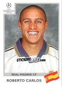 Cromo Roberto Carlos - UEFA Champions League 1999-2000 - Panini