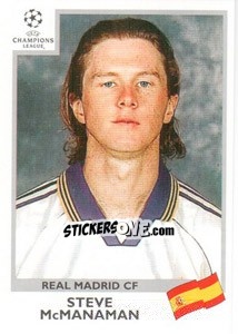 Sticker Steve McManaman - UEFA Champions League 1999-2000 n. 196 - Panini