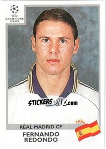 Sticker Fernando Redondo - UEFA Champions League 1999-2000 - Panini