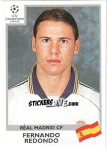 Sticker Fernando Redondo - UEFA Champions League 1999-2000 n. 197 - Panini