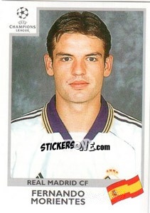 Sticker Fernando Morientes - UEFA Champions League 1999-2000 n. 203 - Panini