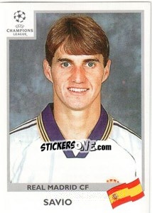 Sticker Savio - UEFA Champions League 1999-2000 n. 204 - Panini