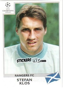 Sticker Stefan Klos - UEFA Champions League 1999-2000 n. 206 - Panini