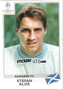 Sticker Stefan Klos - UEFA Champions League 1999-2000 - Panini