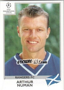 Sticker Arthur Numan - UEFA Champions League 1999-2000 n. 209 - Panini
