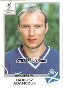 Sticker Dariusz Adamczuk - UEFA Champions League 1999-2000 - Panini