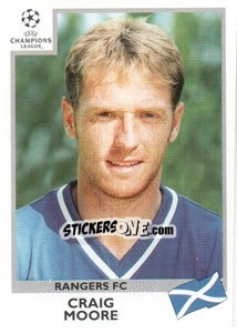 Sticker Craig Moore - UEFA Champions League 1999-2000 - Panini