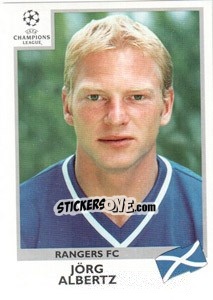 Sticker Jorg Albertz - UEFA Champions League 1999-2000 n. 216 - Panini