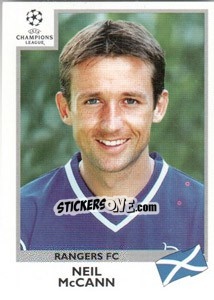 Sticker Neil McCann - UEFA Champions League 1999-2000 - Panini