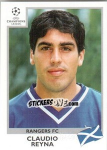 Sticker Claudio Reyna - UEFA Champions League 1999-2000 n. 218 - Panini