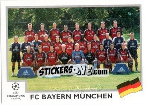 Sticker FC Bayern Munchen team - UEFA Champions League 1999-2000 n. 222 - Panini