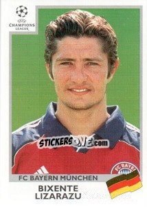 Cromo Bixente Lizarazu