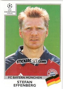 Cromo Stefan Effenberg - UEFA Champions League 1999-2000 - Panini