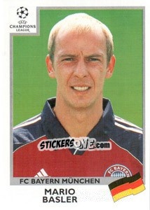 Sticker Mario Basler - UEFA Champions League 1999-2000 - Panini